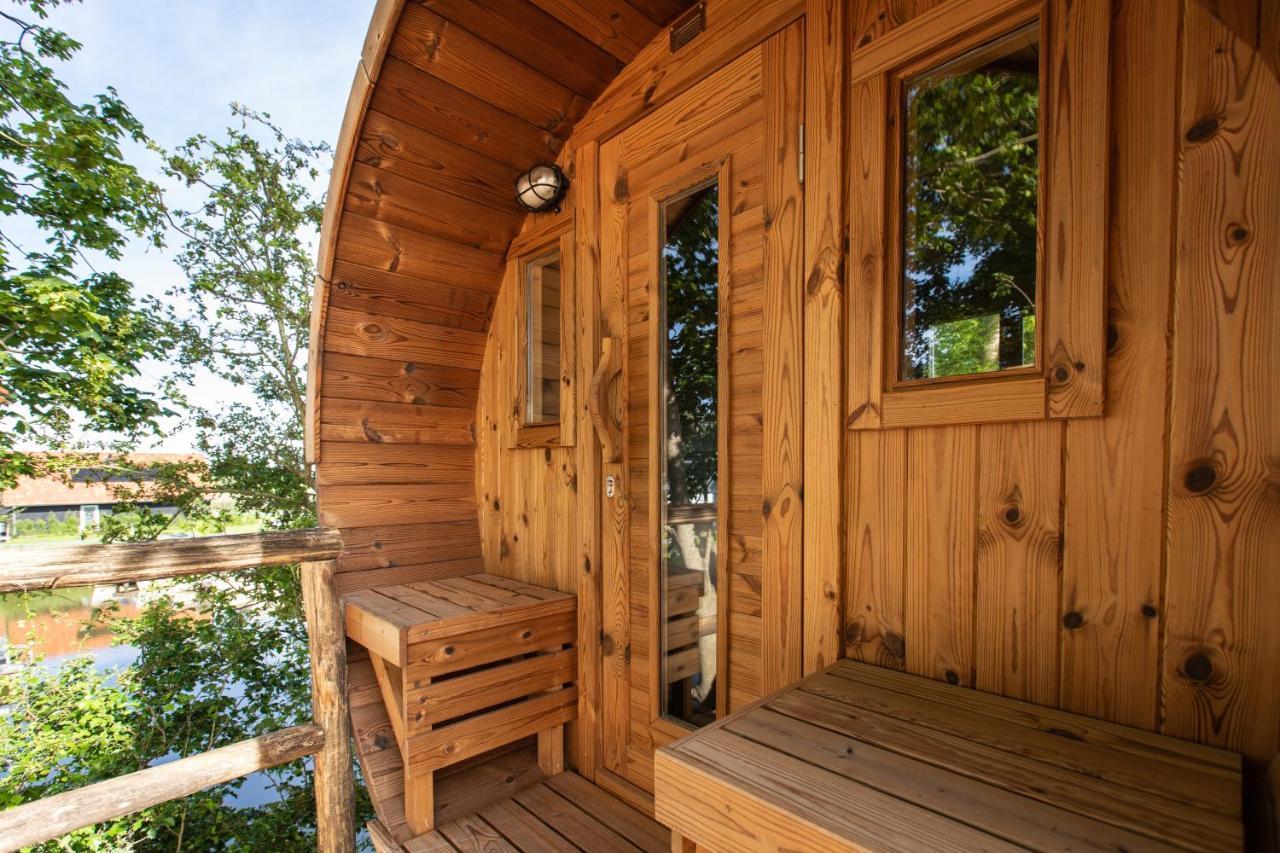 Boomhuis Met Optioneel Wellness - Vakantiepark De Schreiershoek Dokkum Exterior foto