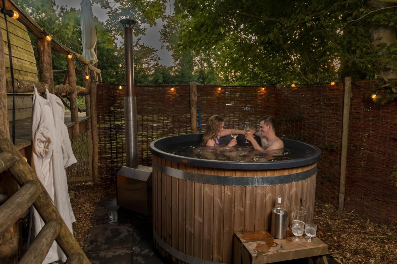 Boomhuis Met Optioneel Wellness - Vakantiepark De Schreiershoek Dokkum Exterior foto