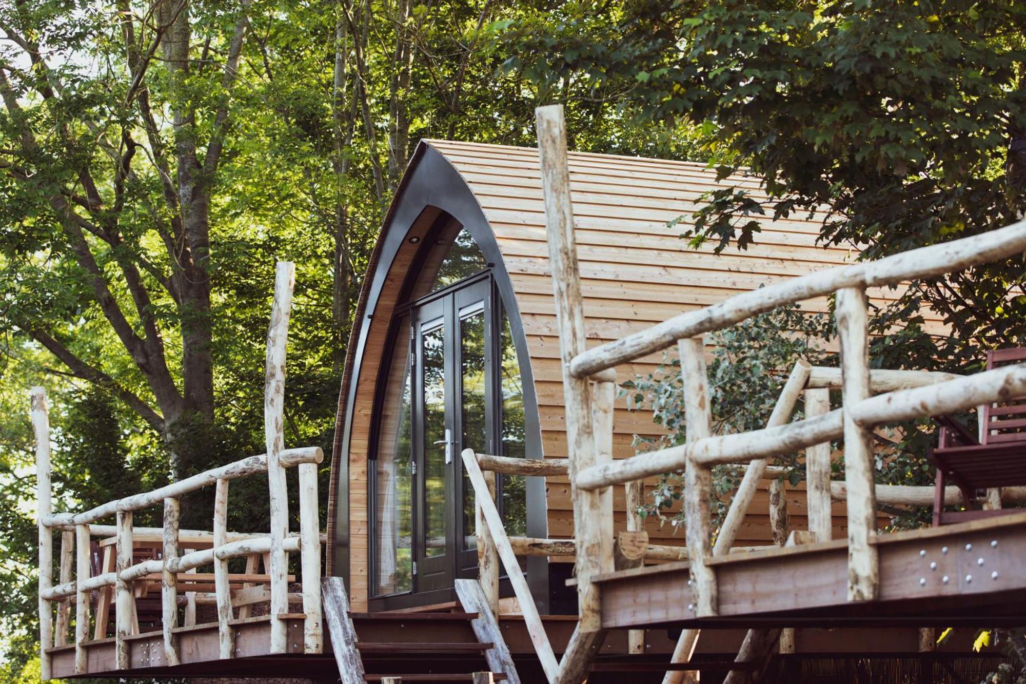 Boomhuis Met Optioneel Wellness - Vakantiepark De Schreiershoek Dokkum Exterior foto